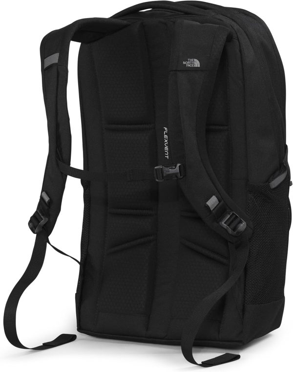 The North Face Women's Every Day Jester Laptop Backpack, TNF Black/Burnt Coral Metallic, One Size - Image 3